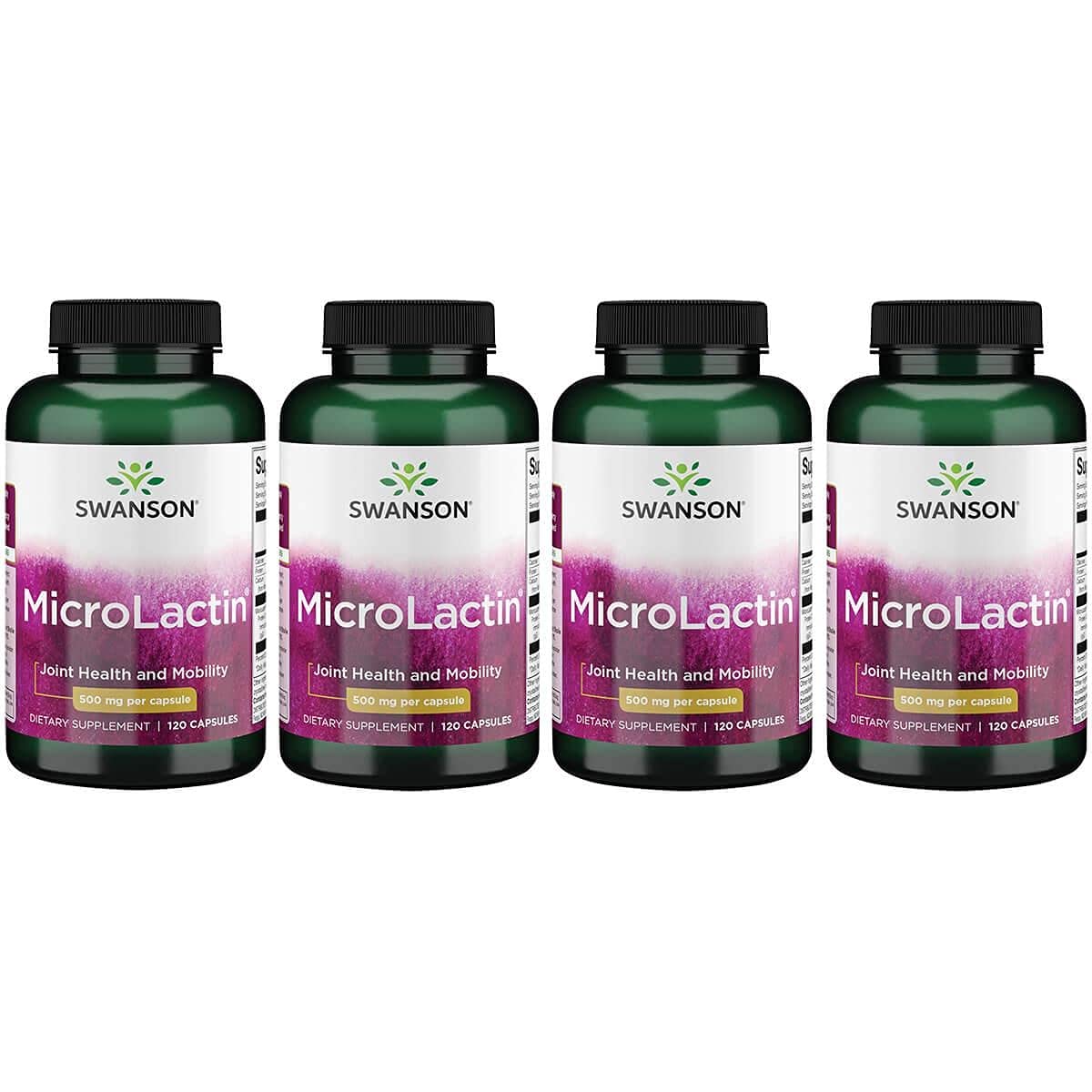 500 Milligrams 120 Capsules (4 Pack) R813