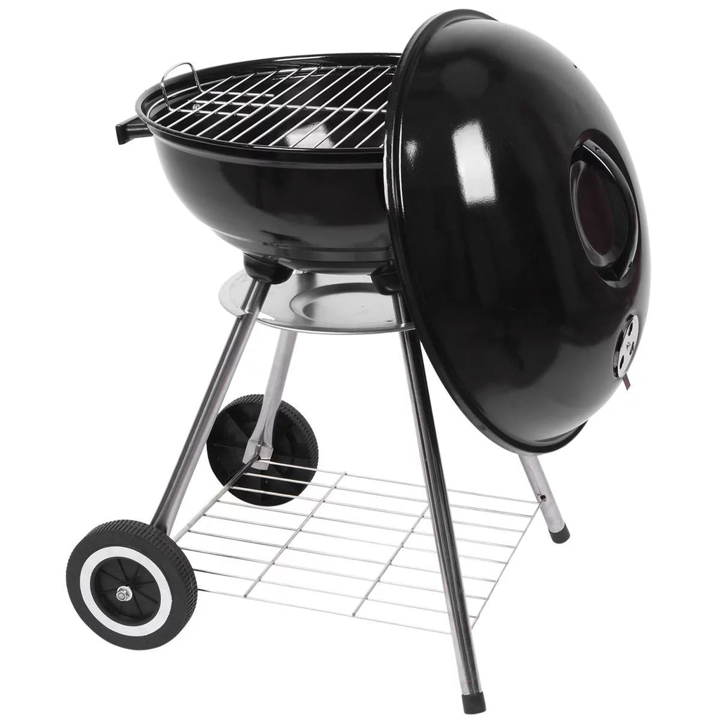 18" Portable Charcoal Grill with Wheels F799133