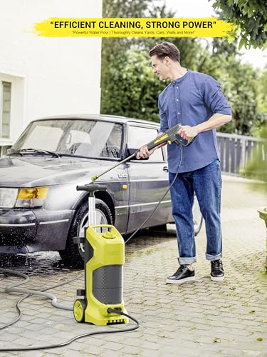 4800Psi 2.3Gpm Electric Pressure Washer with 4 Nozzles R7311