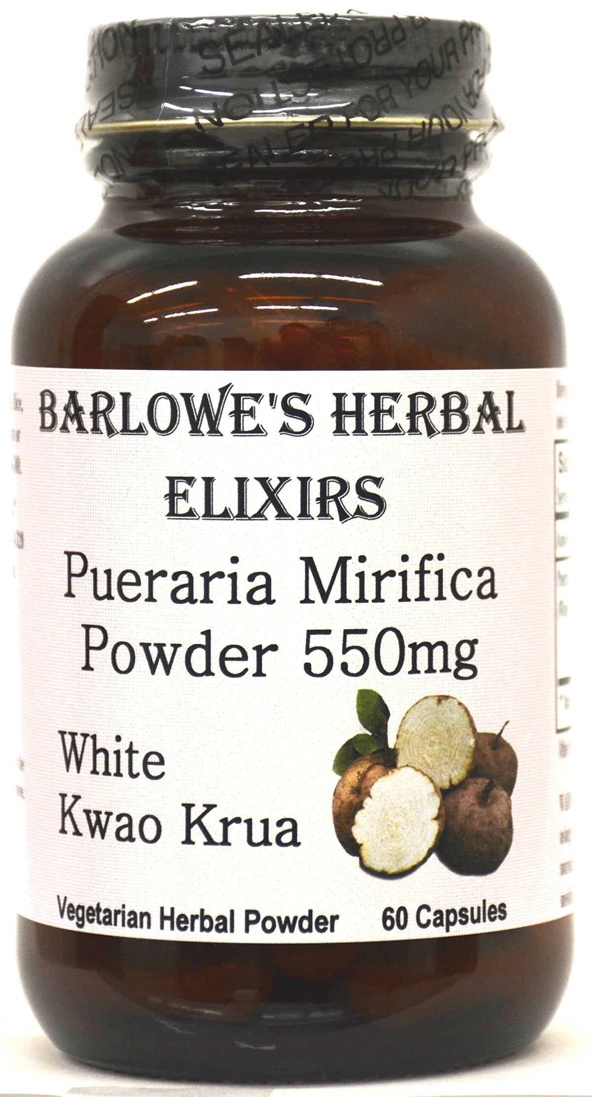 550mg 60 Veggie Capsules Pueraria Mirifica E171