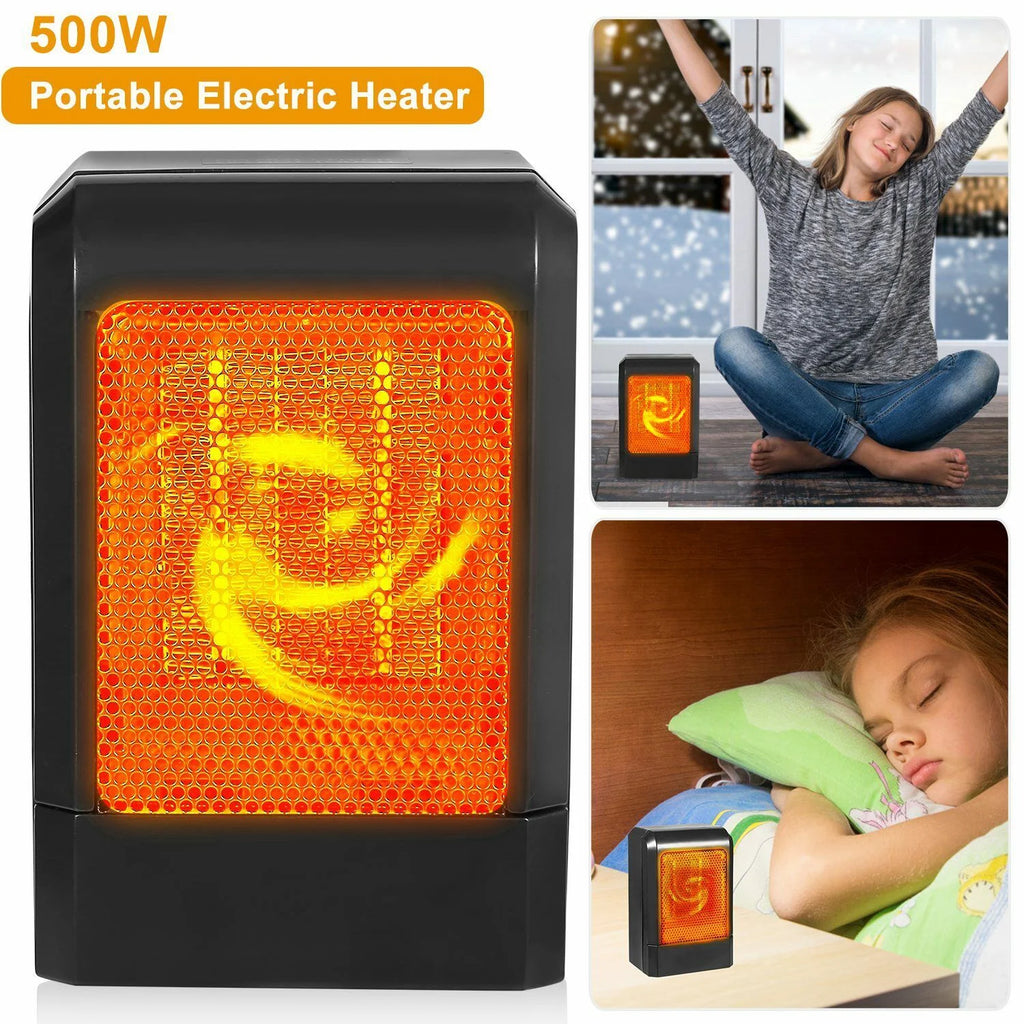 500W Mini Ceramic Electric Heater K919136