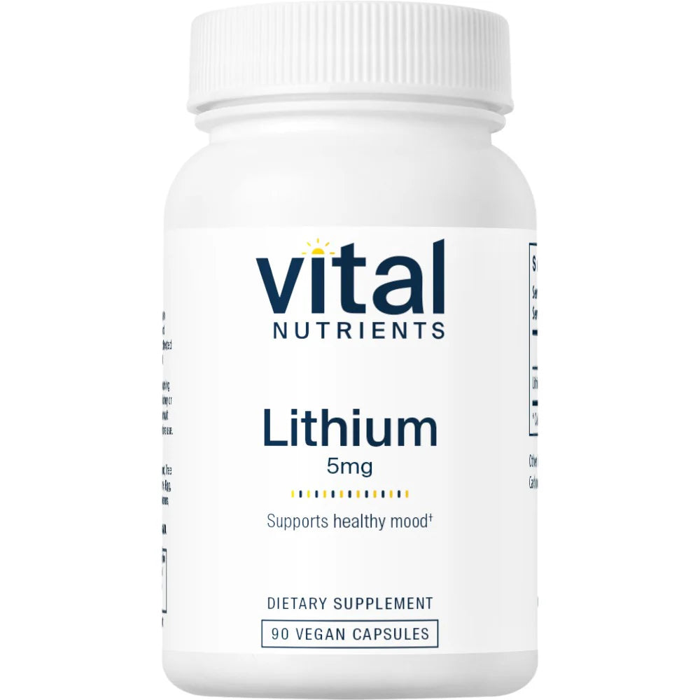 Lithium (orotate) 5 mg 90 caps V16611
