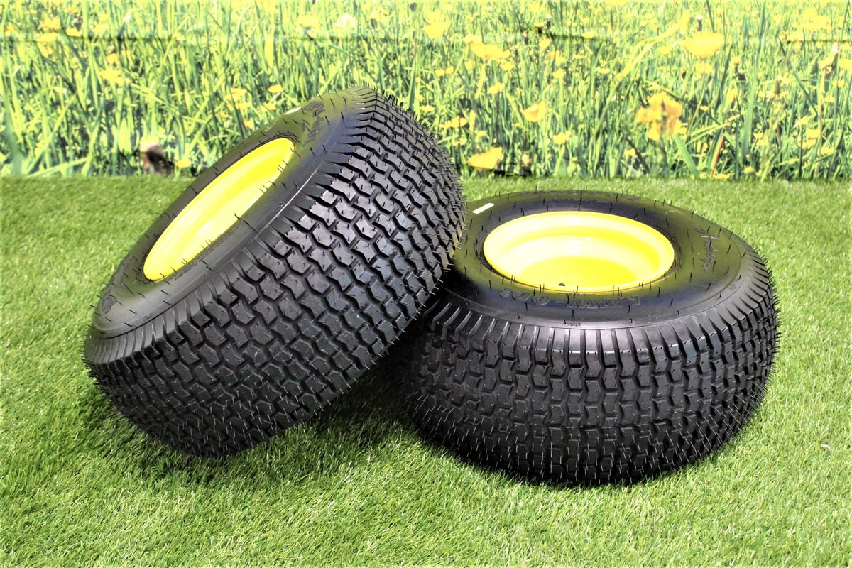 20x8.00-8 Lawn & Garden Mower Tires & Wheels Set of 2 R9407
