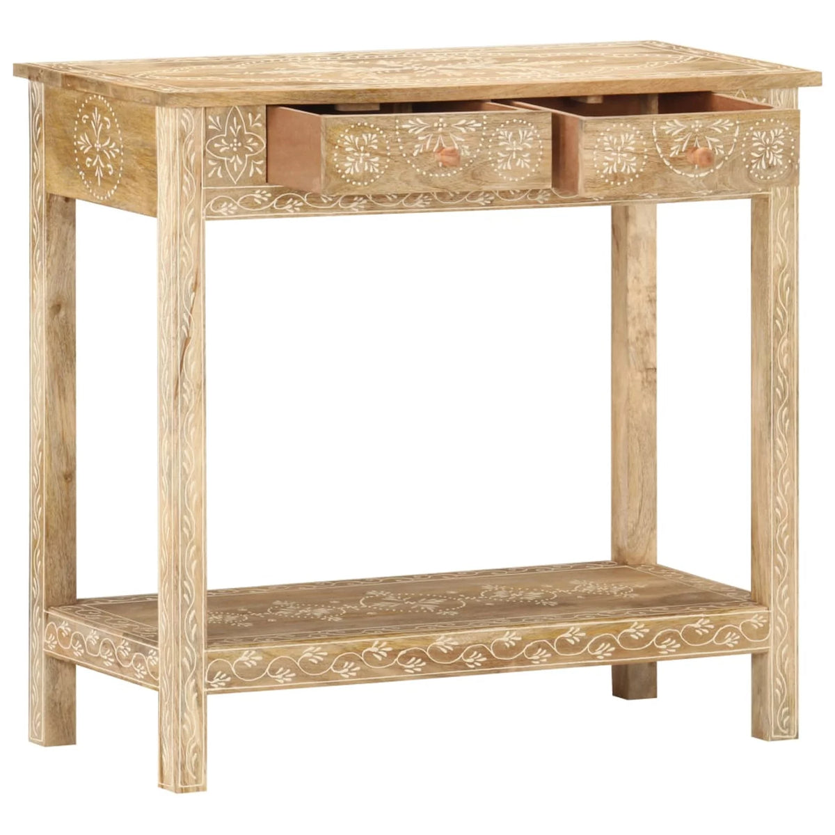 Solid Mango Wood Console Table D2835