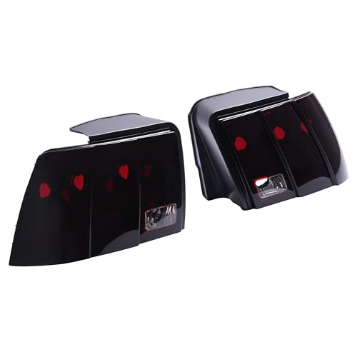 Pair Tail Lights Red Smoke Lens A57975