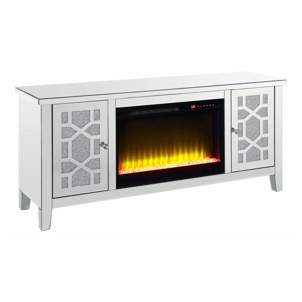 59 in. TV Stand with Fireplace W818