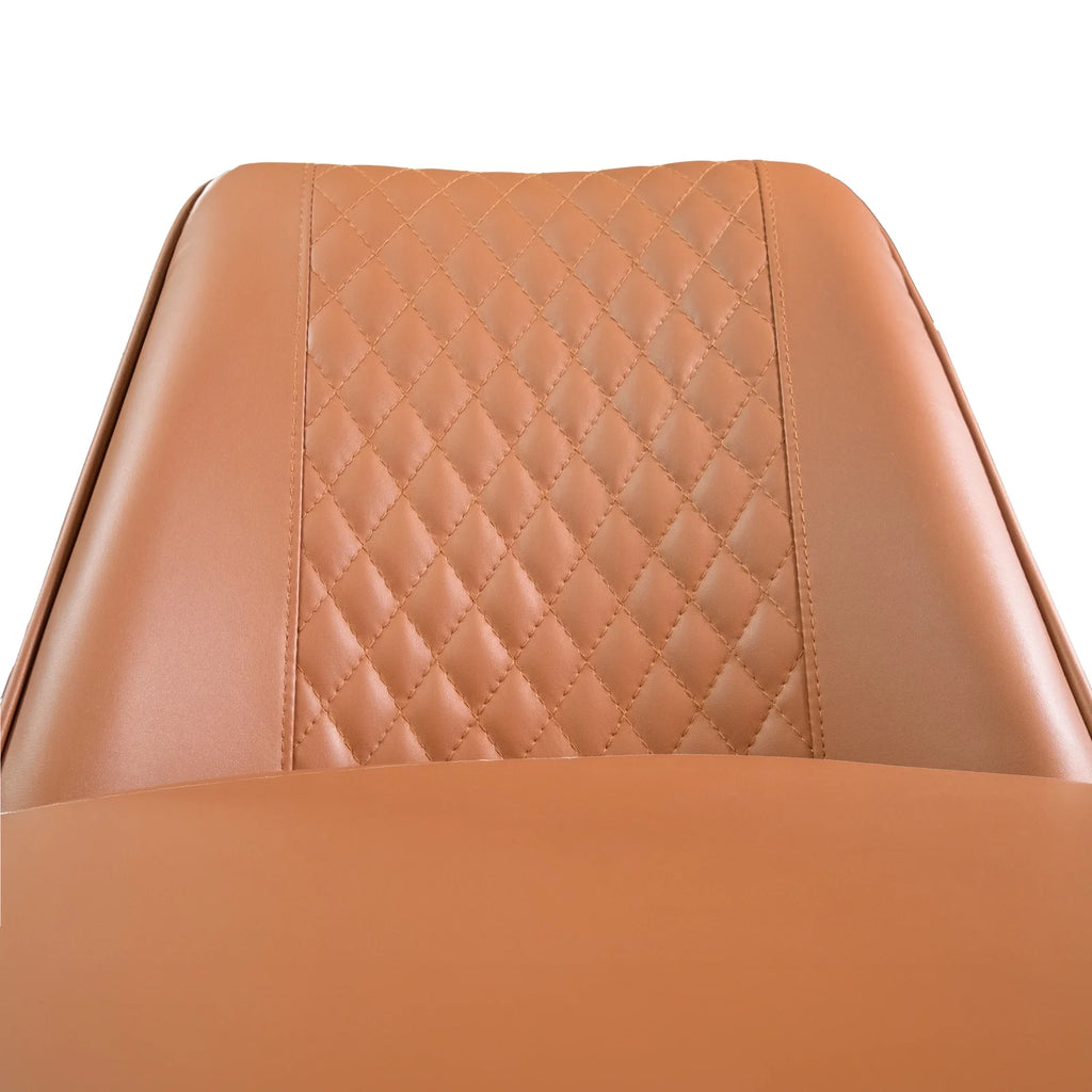 Cappuccino Adjustable Height Office Desk Chair Y578166