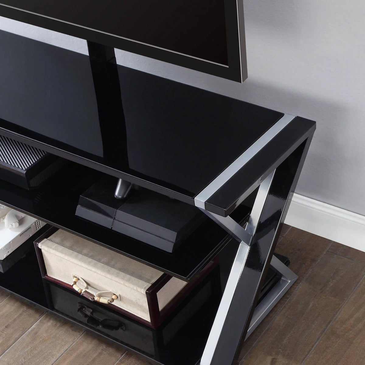 Black 3-in-1 Television Stand Y403416