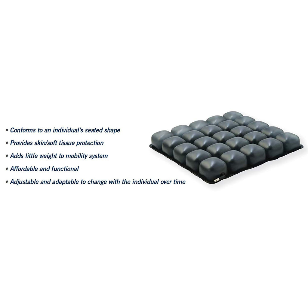 Heavy Duty Inflatable Wheelchair Seat Cushion with Stretchable Cover B38671