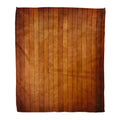 Brown Print Flannel Throw Blanket 50x60 Inches E6663
