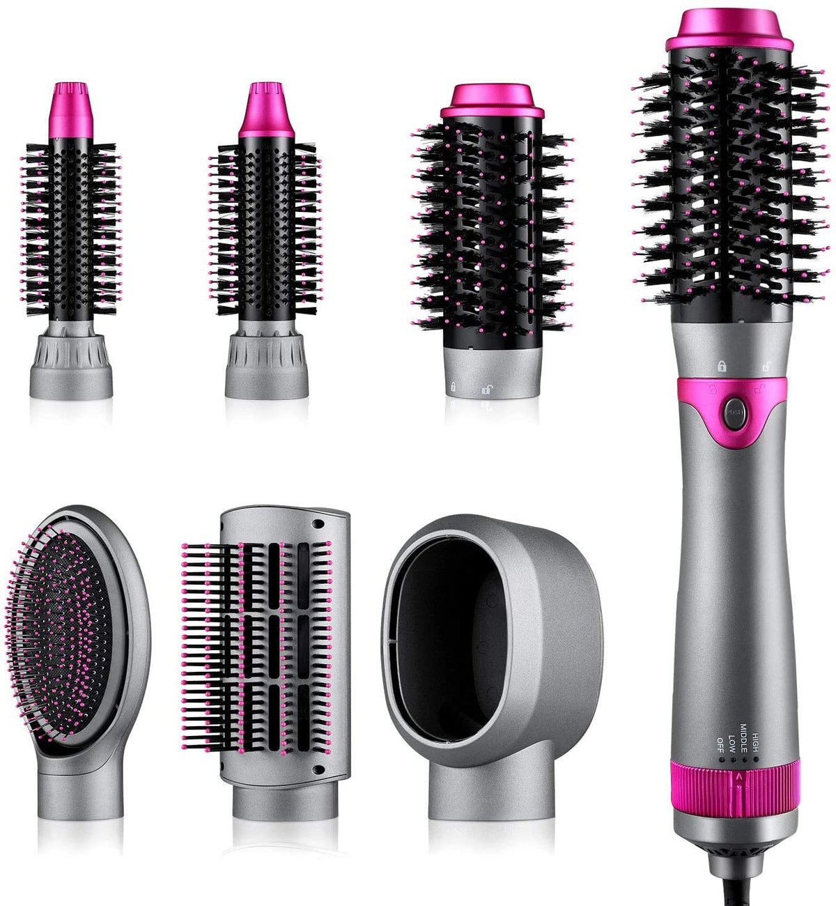 6 in 1 Detachable Hot Air Brush H563789