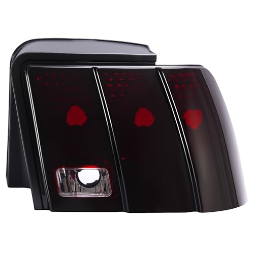 Pair Tail Lights Red Smoke Lens A57975