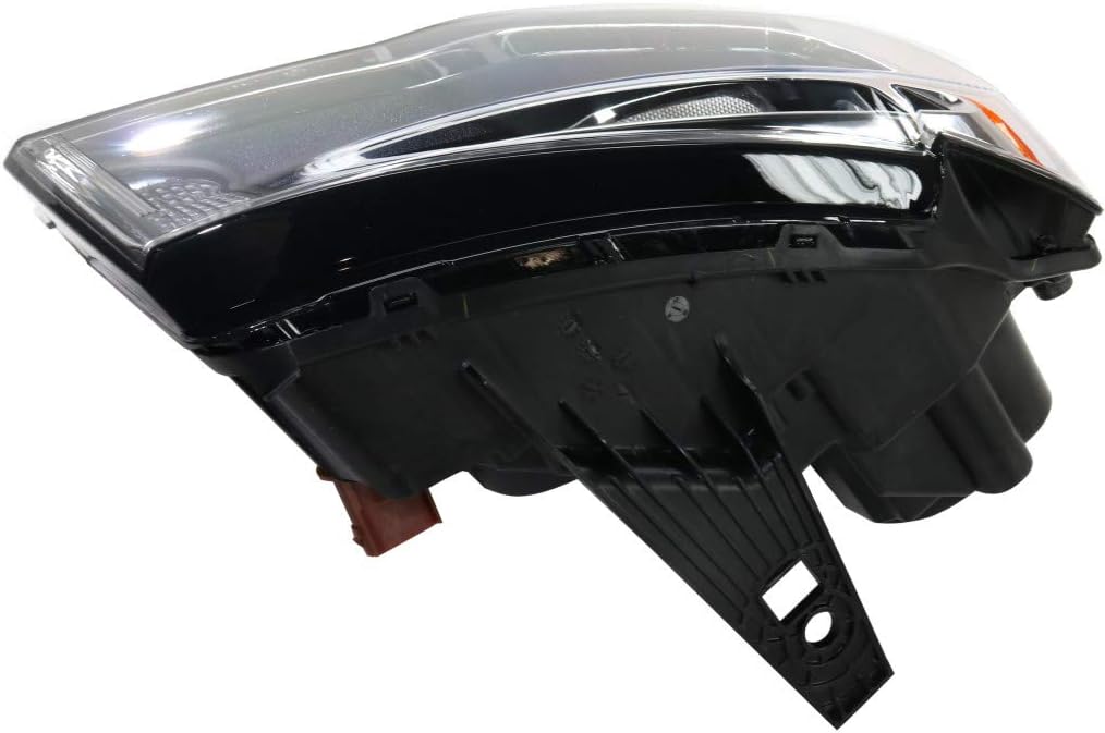 Jeep Grand Cherokee Passenger Side Chrome Halogen Headlight Assembly X869