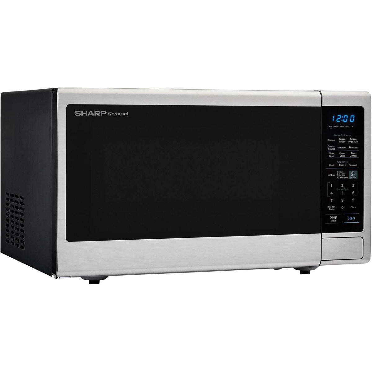 1100W 1.8 cu ft Black Stainless Steel Microwave K998