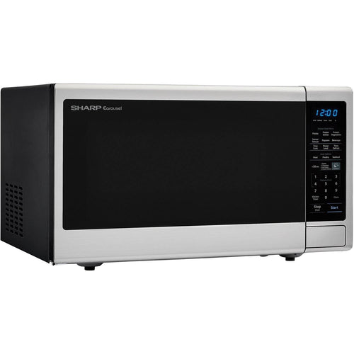 1100W 1.8 cu ft Black Stainless Steel Microwave K998