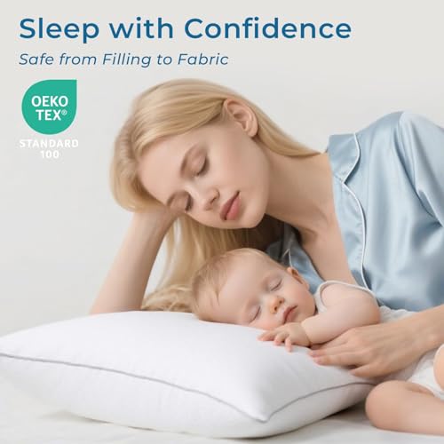 King Size Pillows Set of 4 Down Alternative B8589