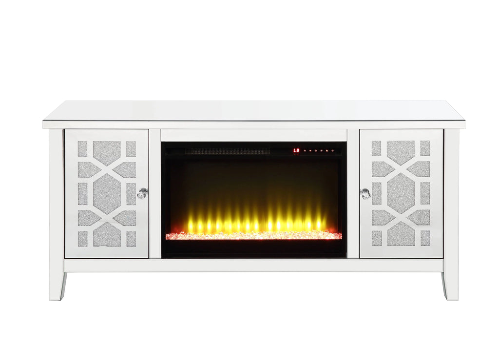 59 in. TV Stand with Fireplace W818