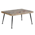 36 Inch Rectangular Mango Wood Coffee Table U596
