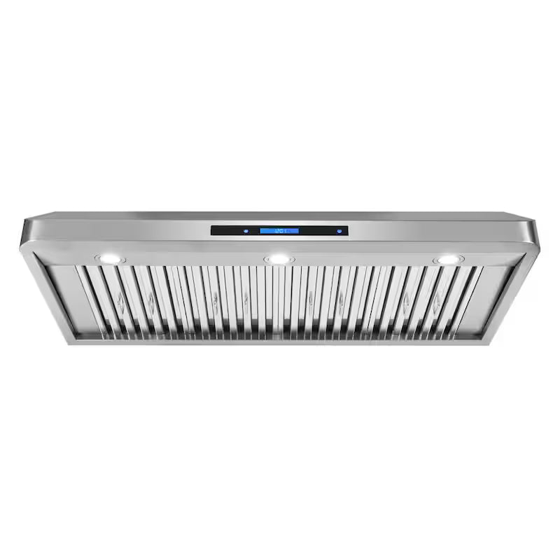 48 in. Ducted Under Cabinet Range Hood in Stainless Steel with Touchscreen Q244479