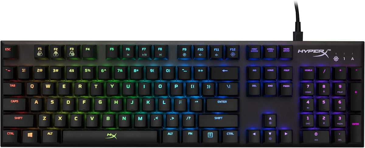 Mechanical Gaming Keyboard RGB LED Backlit V7169