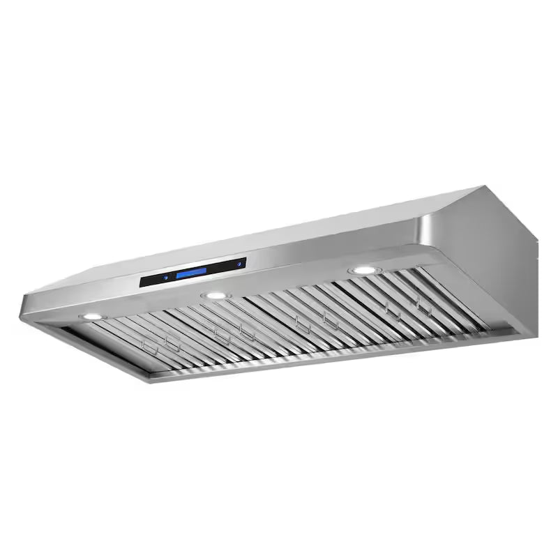48 in. Ducted Under Cabinet Range Hood in Stainless Steel with Touchscreen Q244479