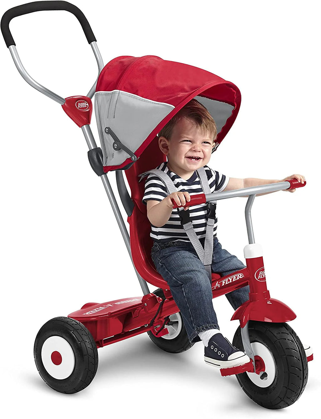 All-Terrain 4-in-1 Trike Air Tires Red V79216