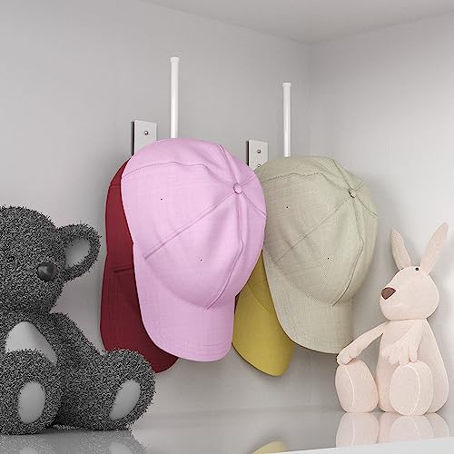 2 Pack Stainless Steel Hat Rack Organizer J1836