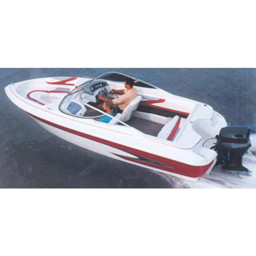 Styled-to-Fit Cover for V-Hull Runabouts with Outboards U68266