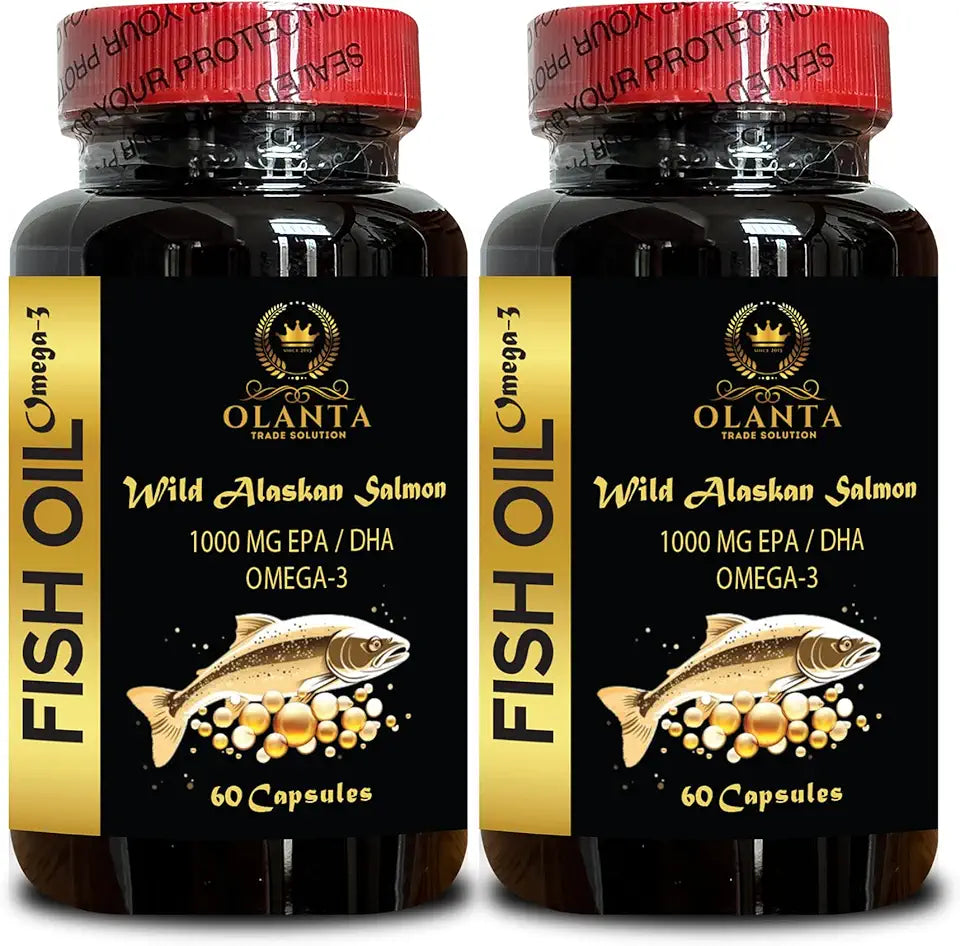 Omega 3 Fish Oil Supplements 120 Capsules X6699
