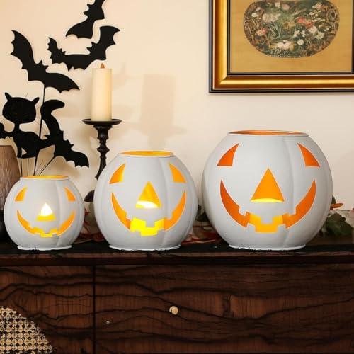 LED Candles and Cloth Decor Set 3-Piece Set O8056