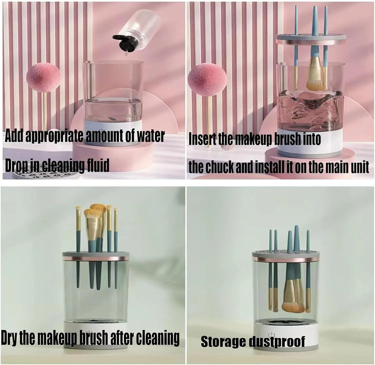 Electric Cosmetic Brush Cleaner G2879