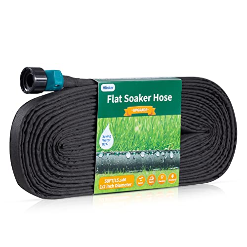 50 Ft 1/2" Heavy Duty Double Layer Soaker Hose S1237