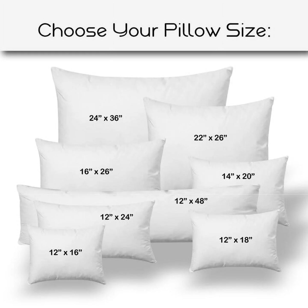 Indoor/Outdoor Soft Pillow Zipper Cover Only 12 x 24 H511285