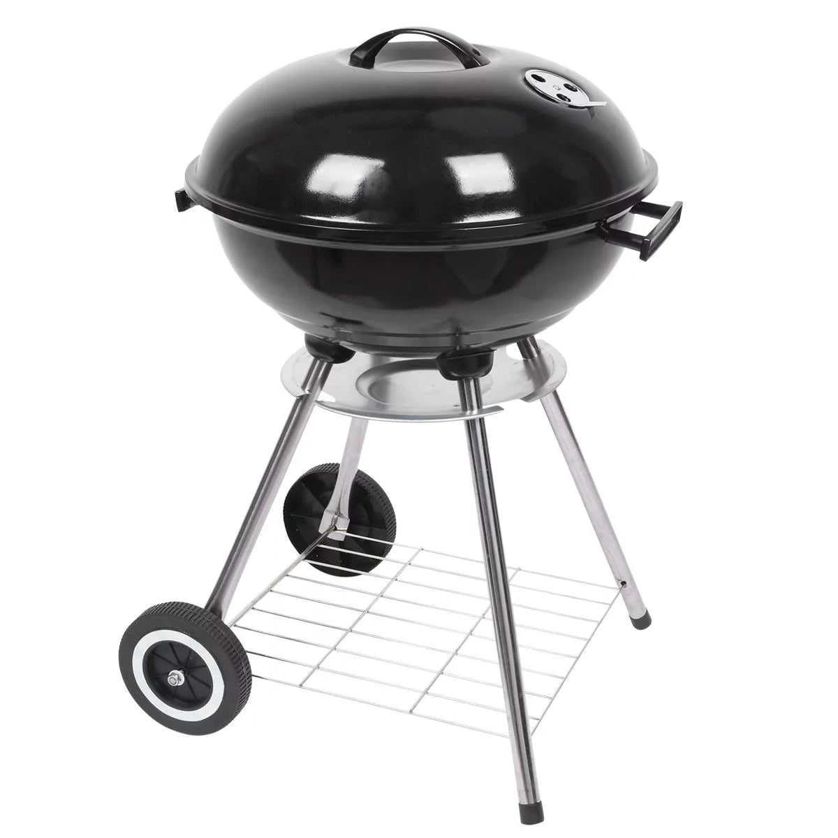 18" Portable Charcoal Grill with Wheels F799133