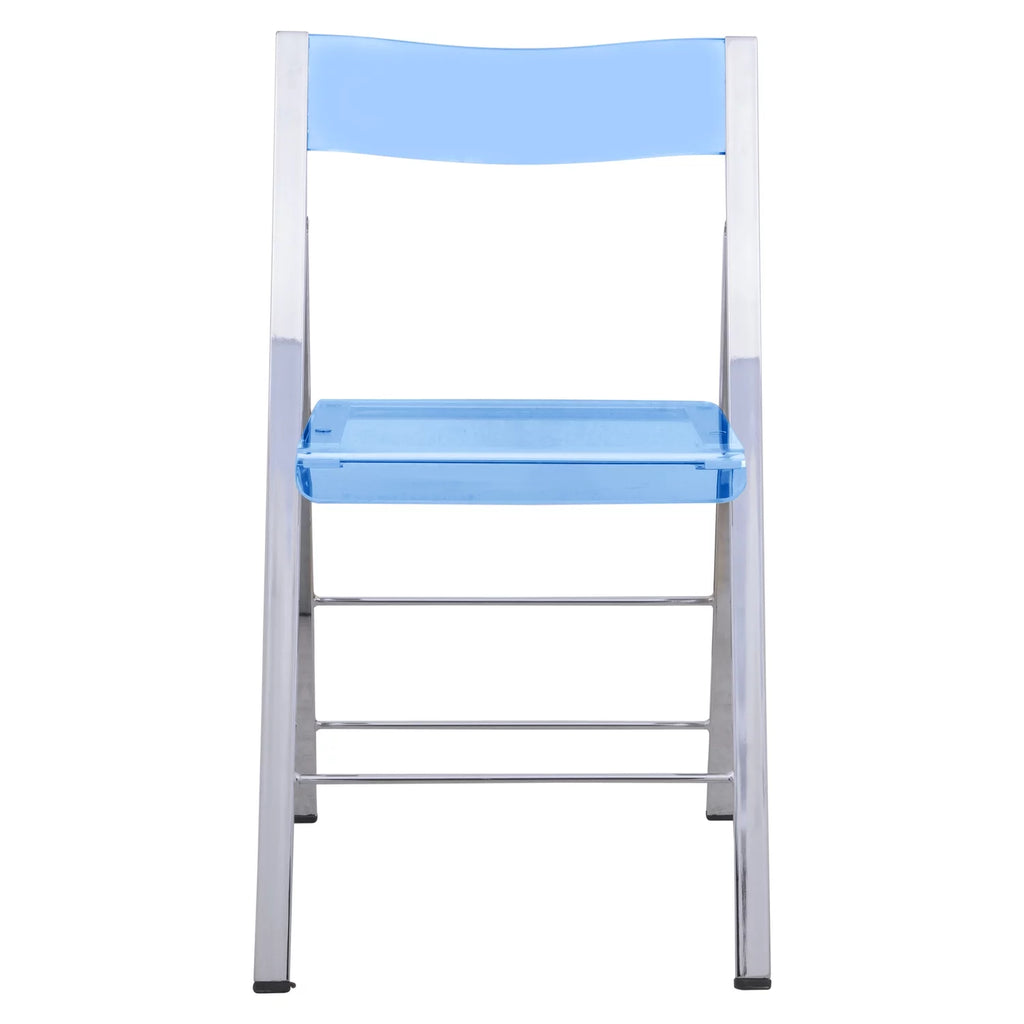 Acrylic Folding Chair, Set of 2 D772