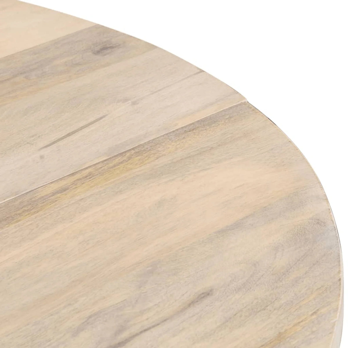 Round Solid Mango Wood Dining Table R665946