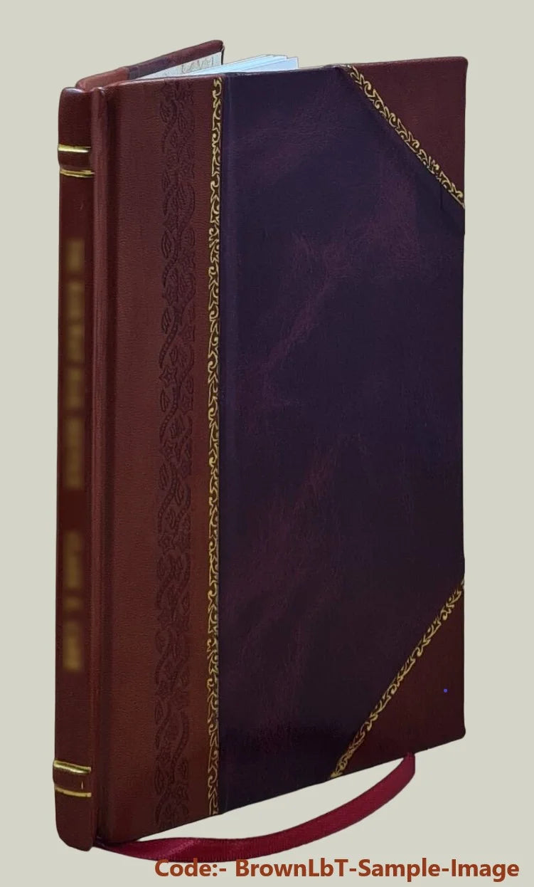 Illustrated instructions for the Bickford family knitting machine 1871 Leather Bound E98161