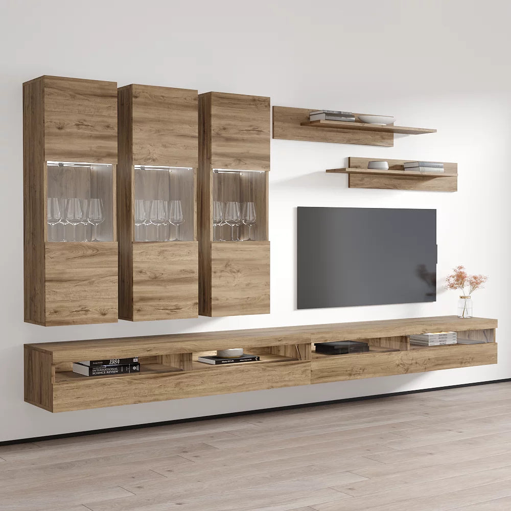 Wall Mounted Floating Entertainment Center R89139