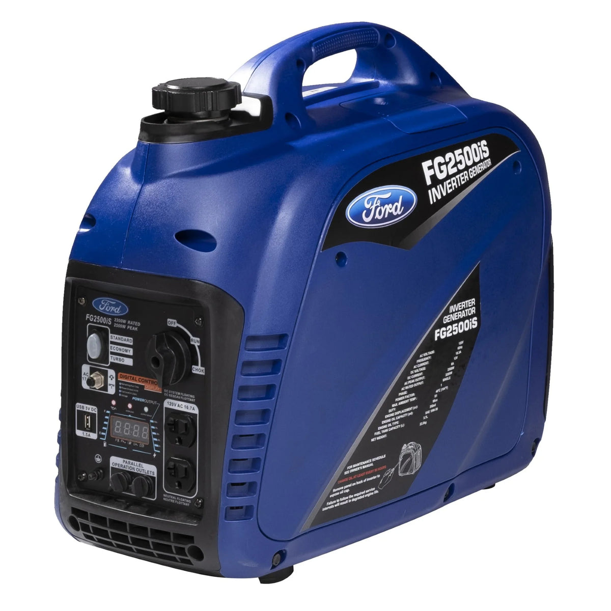 2,500-Watt Gasoline Powered Inverter Generator A44218