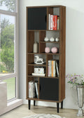 Display Bookcase, Danish Walnut V371059