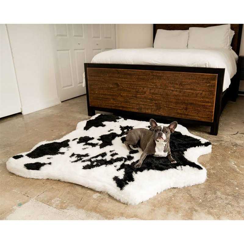 Animal Print Memory Foam Dog Bed X105848