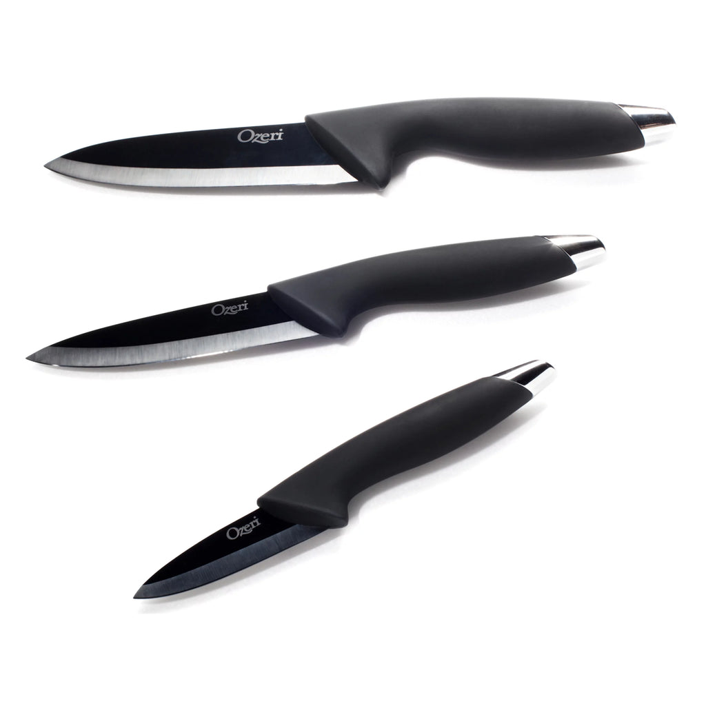 Black Ceramic 6-Piece Knife Set E98438