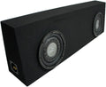Black Dual 12 Sub Box Enclosure W478128
