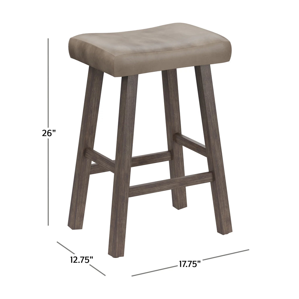 Backless Wood Counter Height Stool G619
