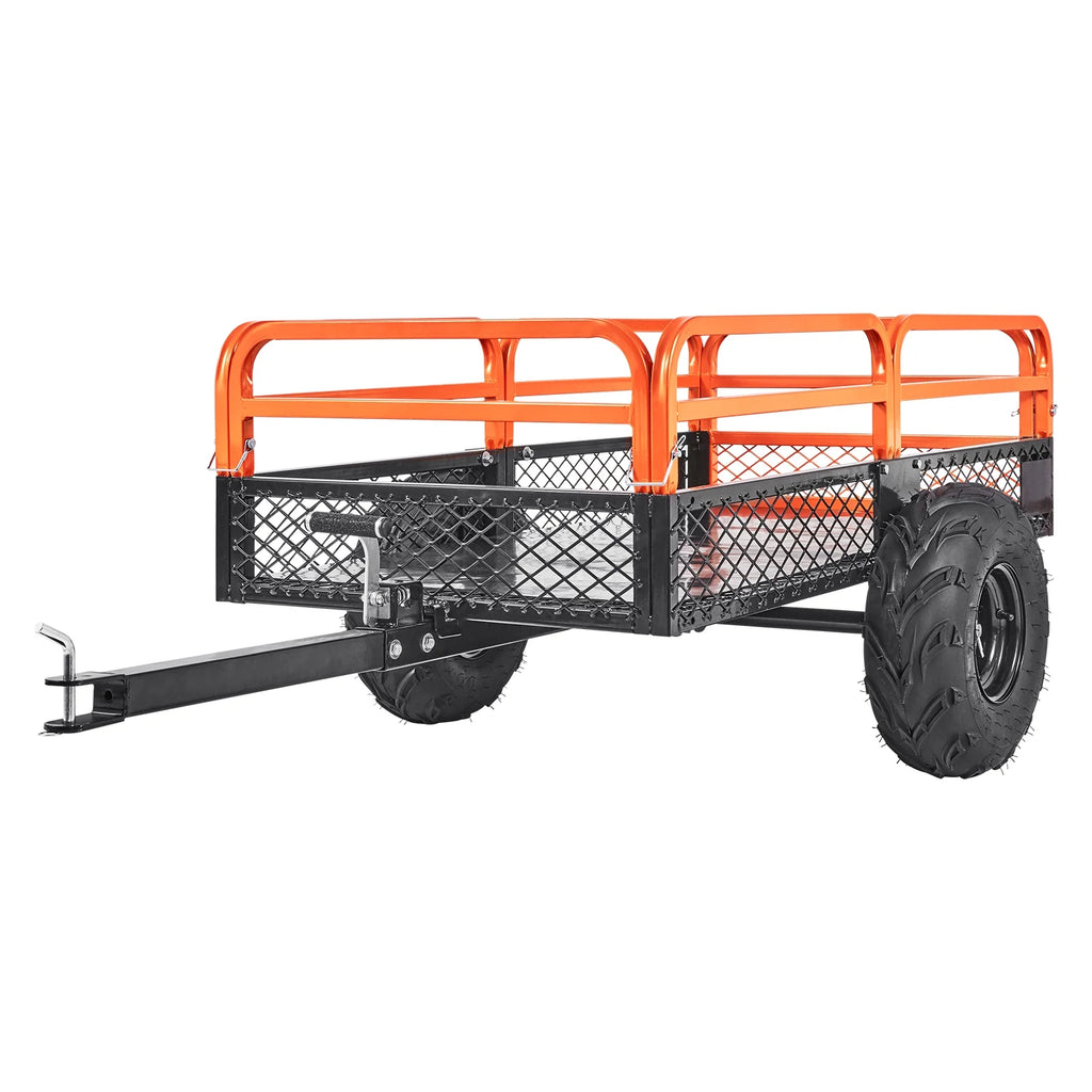 Steel Construction Tow Behind Dump Cart 1500 lbs J42506