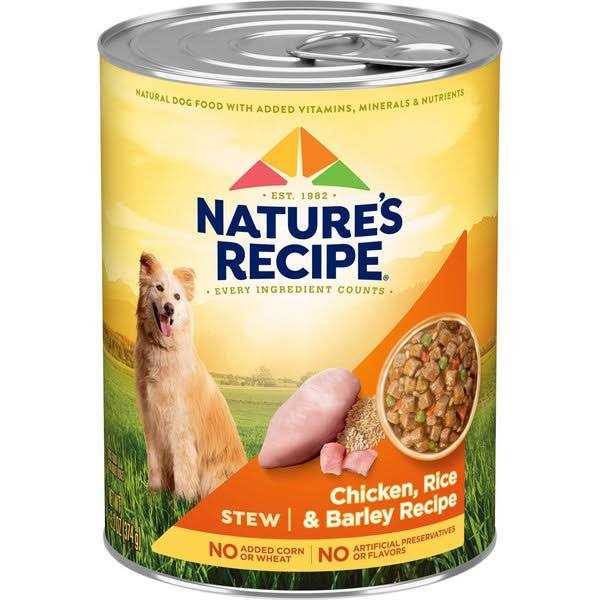 Lamb Rice & Barley Ground Canned Dog Food C4152