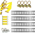 16 Piece Galvanized E Track Tie-Down Kit T20391