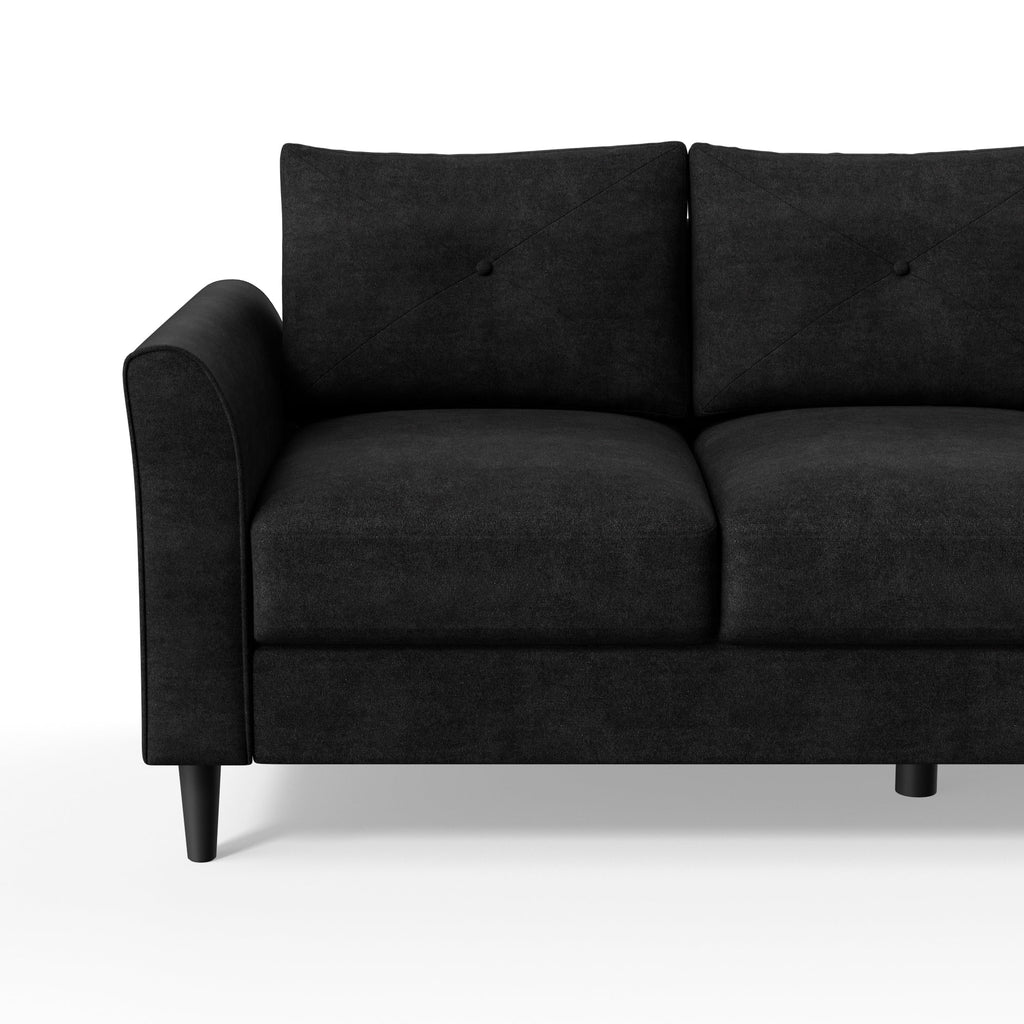 Black Sofa Couch E730