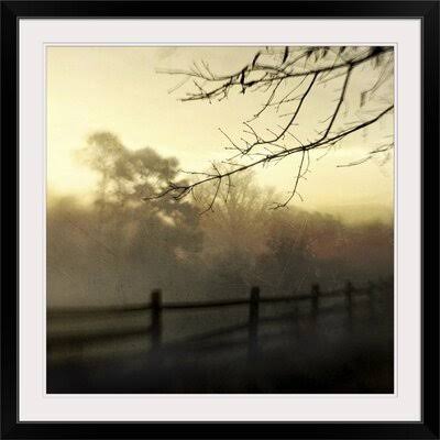 Photographic Print Black Frame 38x22 M9276