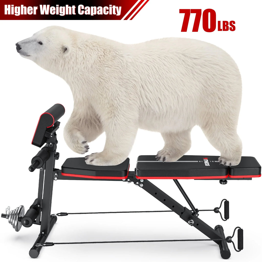 Adjustable Foldable Weight Bench H8382